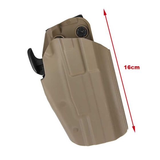 TMC 5x79 standard holster for glock, hk, mp9 holster (coyote brown)