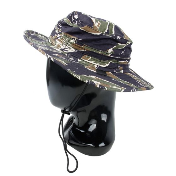 TMC airvent tactical boonie hat (blue tigerstripe)