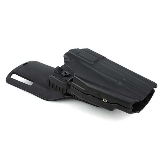 TMC 6x77 QLS holster set for glock/hk/mp9 type pistol (black)