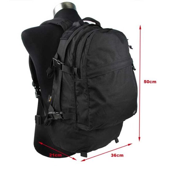 TMC old style 3 day backpack (black)