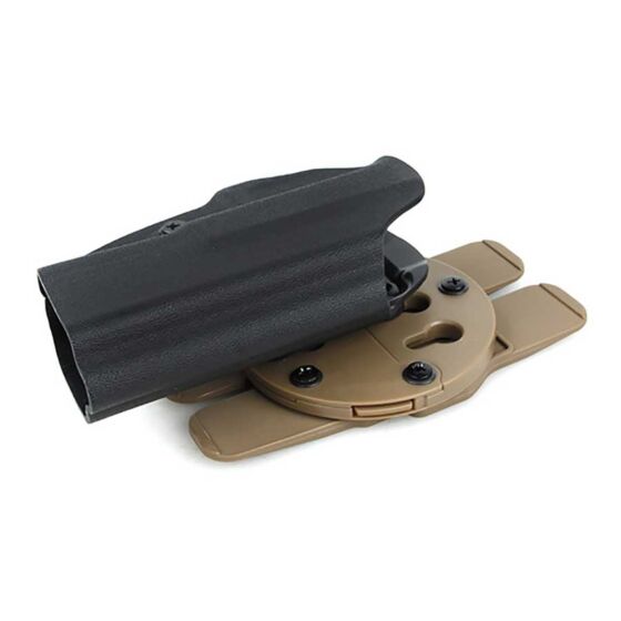 TMC G style holster wheel with pals hang (coyote brown)