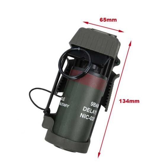 TMC flashbang grenade pouch w/ dummy grenade (od)