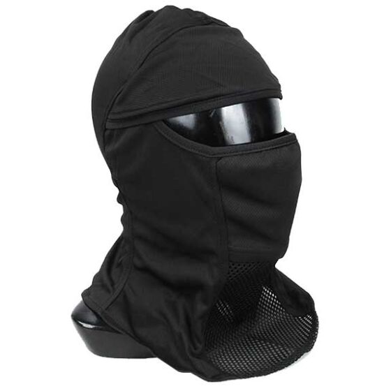 TMC light weight mesh balaclava (black)