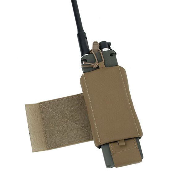 TMC FCV style PRC padded radio pouch (coyote brown)