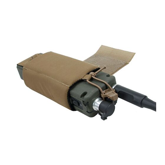 TMC FCV style PRC padded radio pouch (coyote brown)