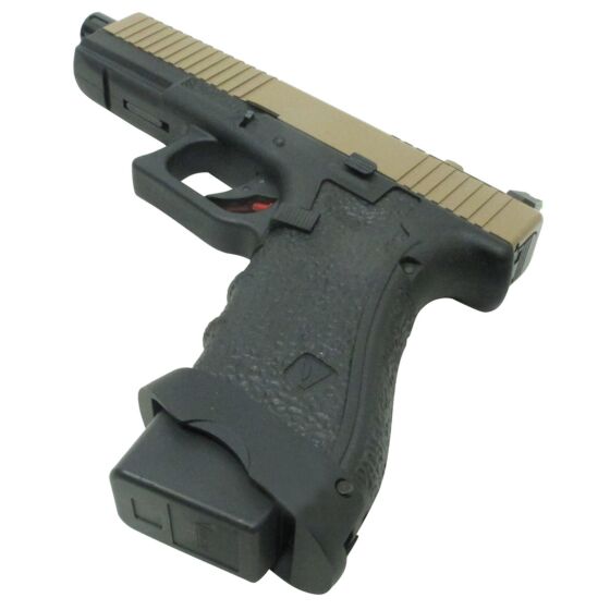 Vorsk g17 Custom full metal gas pistol (black/tan)