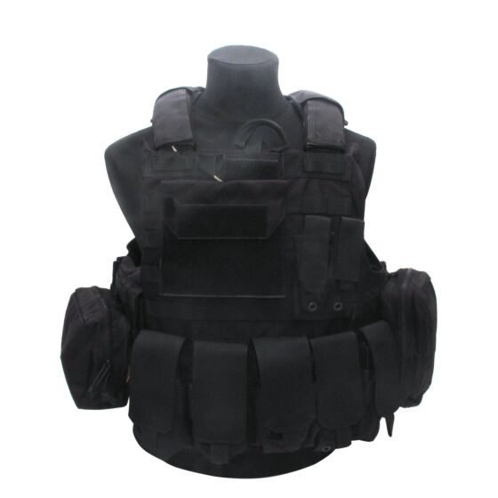 Pantac ciras marinetime tactical vest (black)