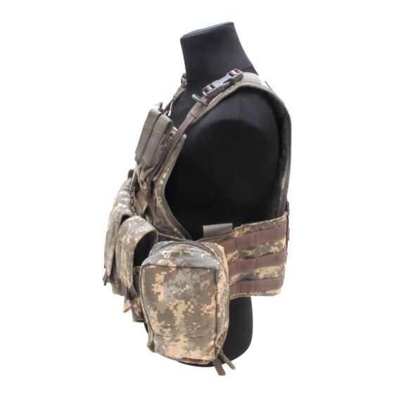 Pantac strike plate vest with pouches acu