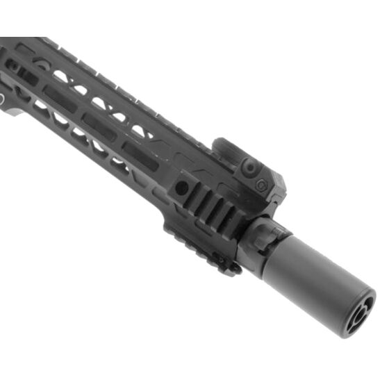 5KU SF MINI WARDEN silencer with hider for 14mm- electric gun (black)