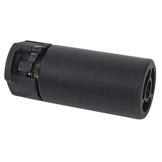 5KU SF MINI WARDEN silencer with hider for 14mm- electric gun (black)