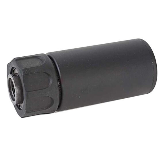 5KU SF MINI WARDEN silencer with hider for 14mm- electric gun (black)