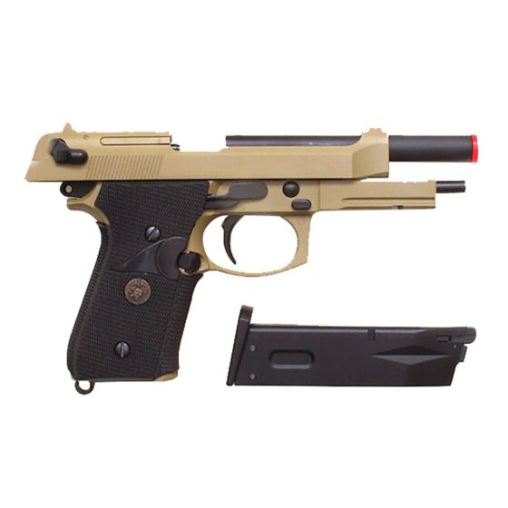 We M9a1 USMC full metal gas pistol (tan)