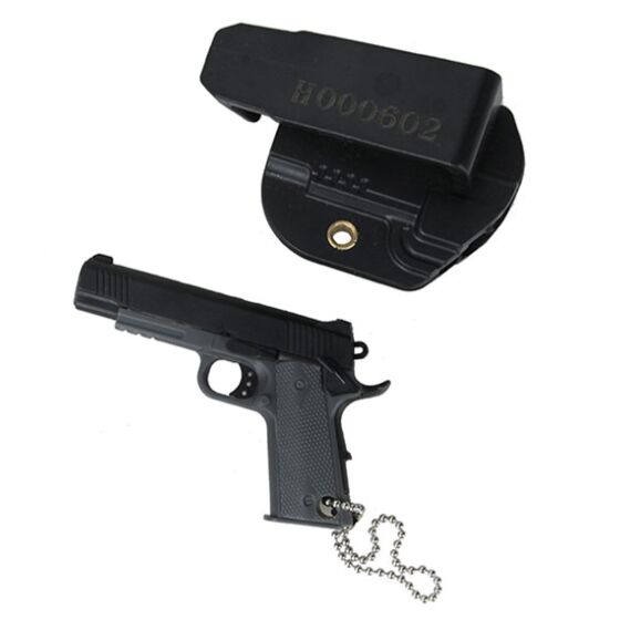 TMC Mini pistola M1911 porta chiavi (nera)-vendita articoli militari e armi  softair san marino