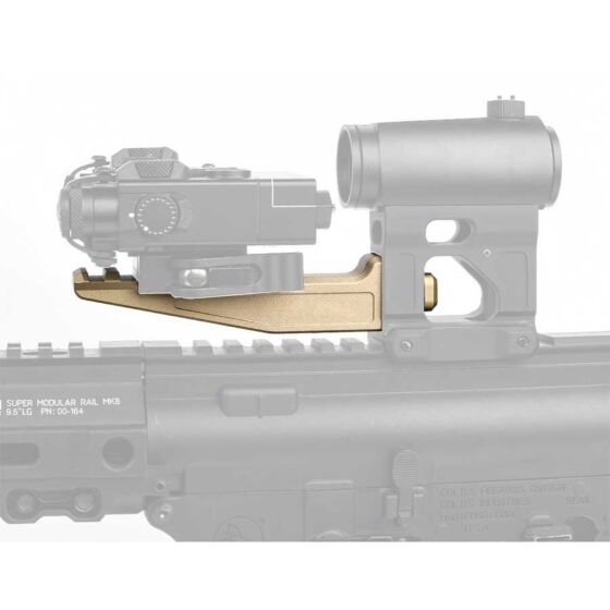 Wadsn estensione 20mm rail per UNITY Micro Tactical mount (tan)