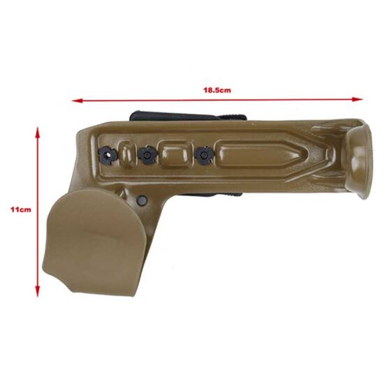 TMC by W&T KYDEX holster for HK 320a1 type launcher (dark earth)