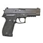 We p226 railed frame gas pistol (full metal)