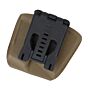 TMC Kydex double magazine holster for glock type pistol (dark earth)