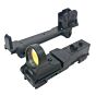 Me-tac C-more type 20mm red dot sight with m4 flat top mount (od)