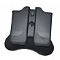 Cytac tech dual magazine holster for beretta type magazine