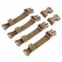 Emerson HS style strap kit with safety buckles (coyote brown)