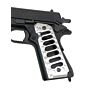 5KU COBRA SKELETON aluminum grips for m1911 pistol (inox)