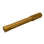 5KU 9INE style threaded outer barrel for g17/18 gas pistol (gold)