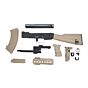 G&p ak tactical fixed stock conversion kit tan