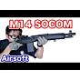 Tokyo Marui M14 Socom Airsoft AEG Rifle M14ソーコム CQB カスタム 電動ガン レビュー マック堺のレビュー動画#615