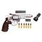 Wg 4 inches co2 revolver pistol full metal (inox)