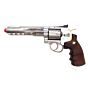 Wg co2 revolver pistol full metal inox (6 inches)