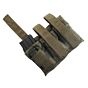 Proud 3+3 m4/pistol magazine pouch olive drab