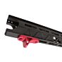JJ airsoft B5 hand stop grip for M-LOK handguards (red)