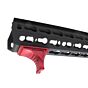 JJ airsoft RS KAVE hand stop grip for keymod handguards (red)