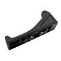 JJ airsoft angle fore hand stop for keymod handguards (black)