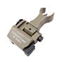 Kign arms troy flip up sight tan (front)