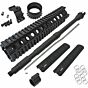 King arms ras floattante 10 pollici full set per fucile elettrico m4