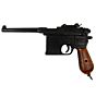 Denix C96 pistol collection gun (lacquered wood grip)