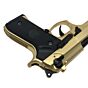 We M92f gold plated full metal gas pistol