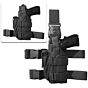 Vega holster leg adjustable holster black (left hand)