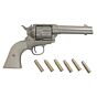 King Arms PEACE MAKER full metal INOX revolver (4 inches)