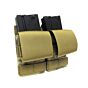 Pantac double m16 pouch with insert multicam