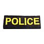 Patch mini POLICE yellow