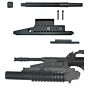 King arms m203 front with rails for aug electrci gun