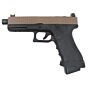 Vorsk g17 Custom full metal gas pistol (black/tan)