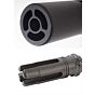 5KU SF MINI WARDEN silencer with hider for 14mm- electric gun (black)