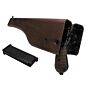 We M712 full metal gas pistol with wood type stock/holster