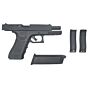 We g18 gen.4 railed frame full metal gas pistol (black)