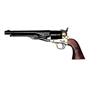 Denix pistola da collezione army revolver 1886 (dorata)