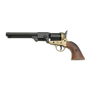 Denix pistola da collezione Navy revolver 1851 (dorata)
