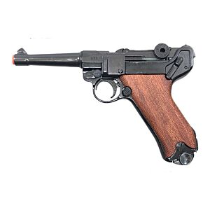 Denix P08 pistol collection gun (wood grip)